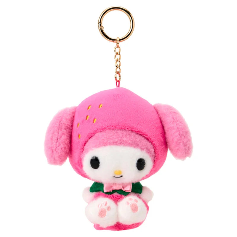 Sanrio Japan - My Melody - Plush Mascot Keychain (fruit design)