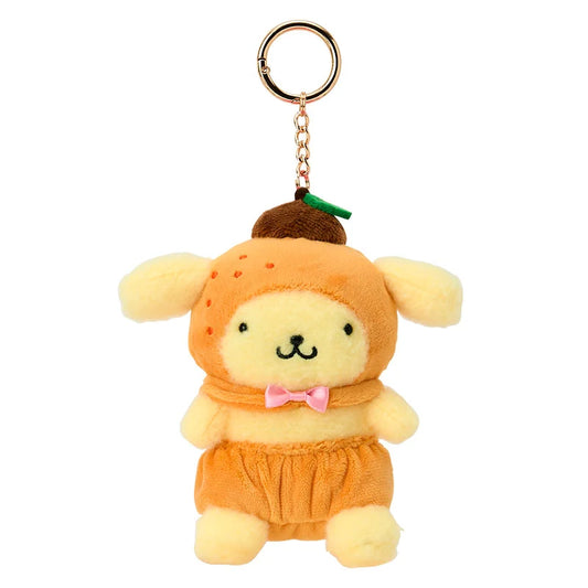 Sanrio Japan - Pompompurin - Plush Mascot Keychain (fruit design)