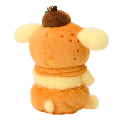 Sanrio Japan - Pompompurin - Plush Mascot Keychain (fruit design)