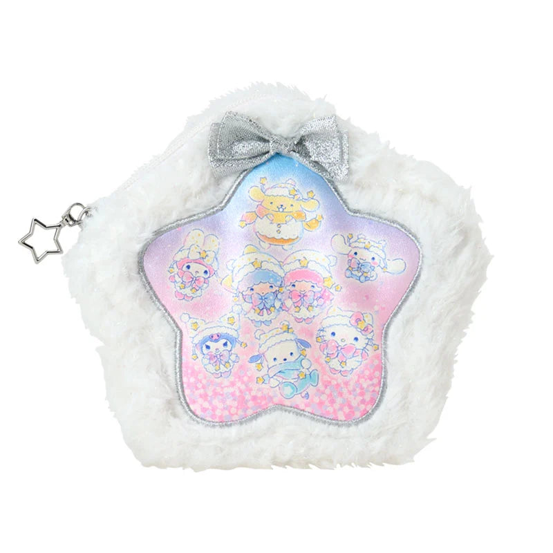 Sanrio Japan - Sanrio Characters - Star-shaped Pouch (glitter inter)