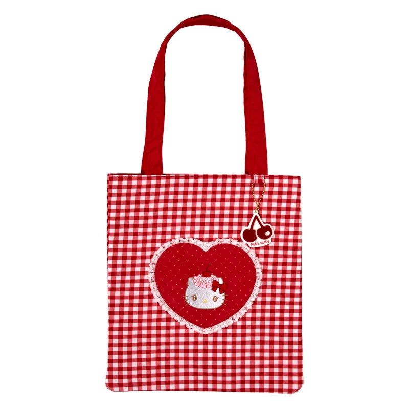 Sanrio Japan - Hello Kitty - Tote Bag (whipped cherry)