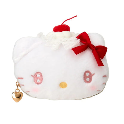 Sanrio Japan - Hello Kitty - Character-Shaped Pouch (whipped cherry)