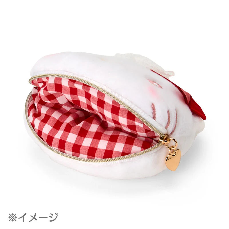 Sanrio Japan - Hello Kitty - Character-Shaped Pouch (whipped cherry)