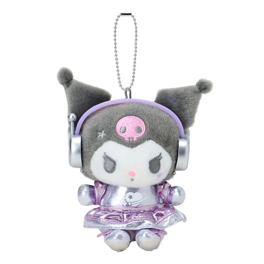 Sanrio Japan - Kuromi - Plush Mascot Keychain (Tokimeki Planet)