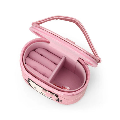 Sanrio Japan - Hello Kitty - Vanity-style Mini Accessory Case (miniature quilt - White)