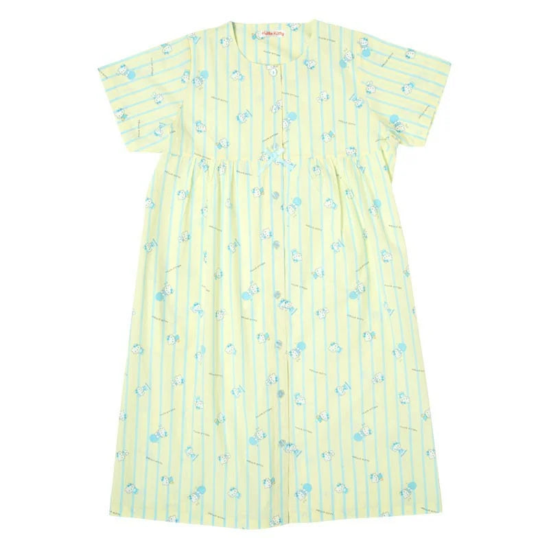 Sanrio Japan - Hello Kitty - Room Dress Pajamas - Adults (blue)