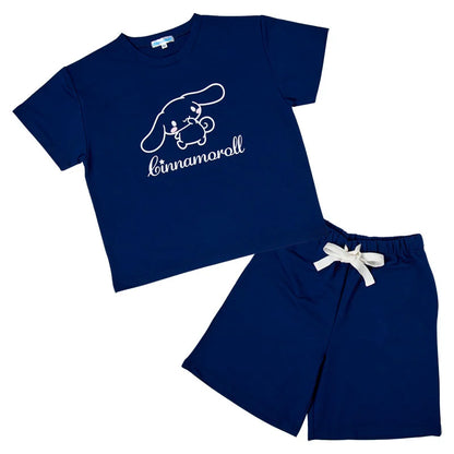 Sanrio Japan - Cinnamoroll - Short-sleeved Loungewear - Adults