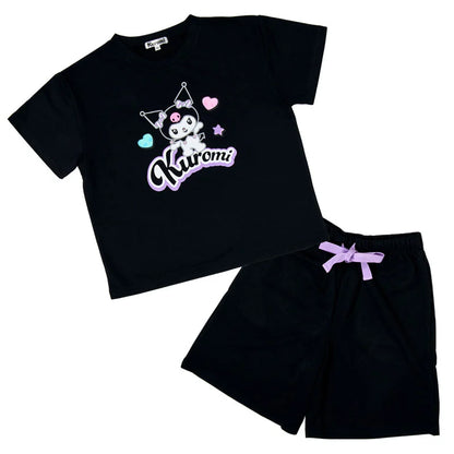Sanrio Japan - Kuromi - Short-sleeved Loungewear - Adults