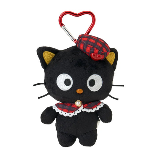 Sanrio Japan - Chococat - Plush Mascot Keychain with Carabiner (black)