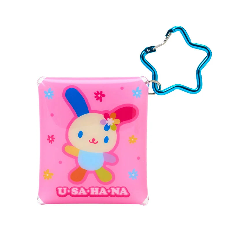 Sanrio Japan - Usahana - Clear Multi-Case Keychain (pink)