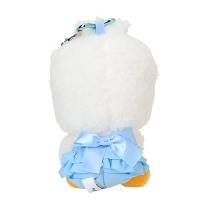 Sanrio Japan - Pekkle the Duck - Plush Mascot Keychain (Stardust Baby Bottle)