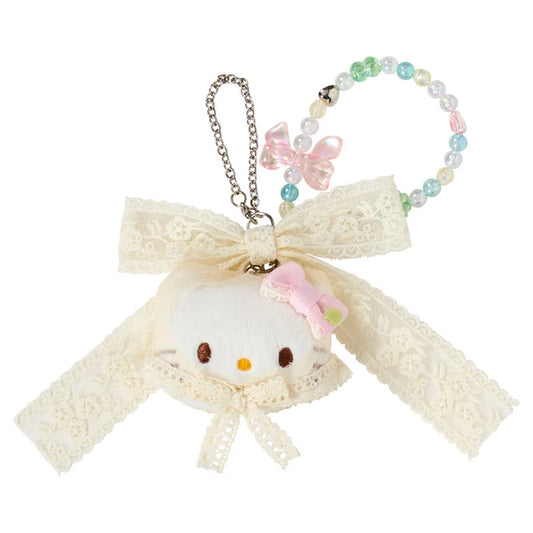 Sanrio Japan - Hello Kitty - Plush Bag Charm (forest lace)