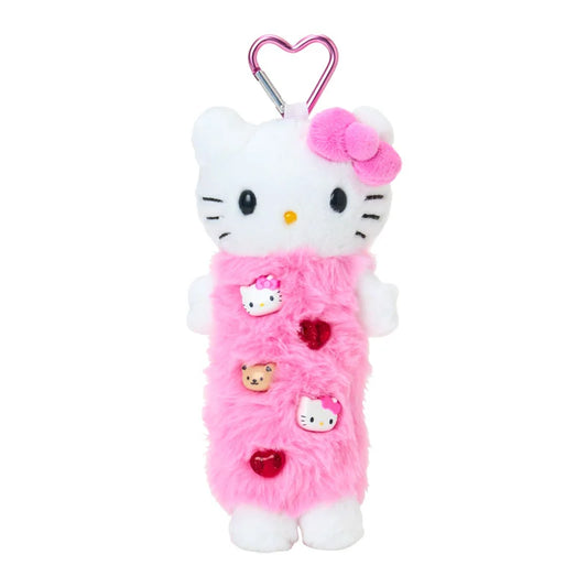 Sanrio Japan - Hello Kitty - Plush Pouch Charm  (exciting pop beads)
