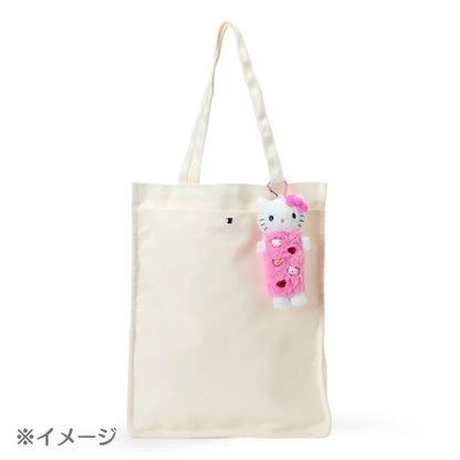 Sanrio Japan - Hello Kitty - Plush Pouch Charm  (exciting pop beads)