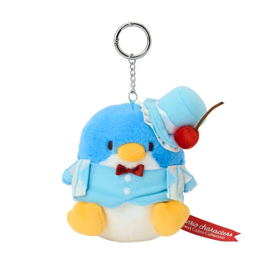 Sanrio Japan - Tuxedo Sam - Plush Keychain (Sweetcake Collection)