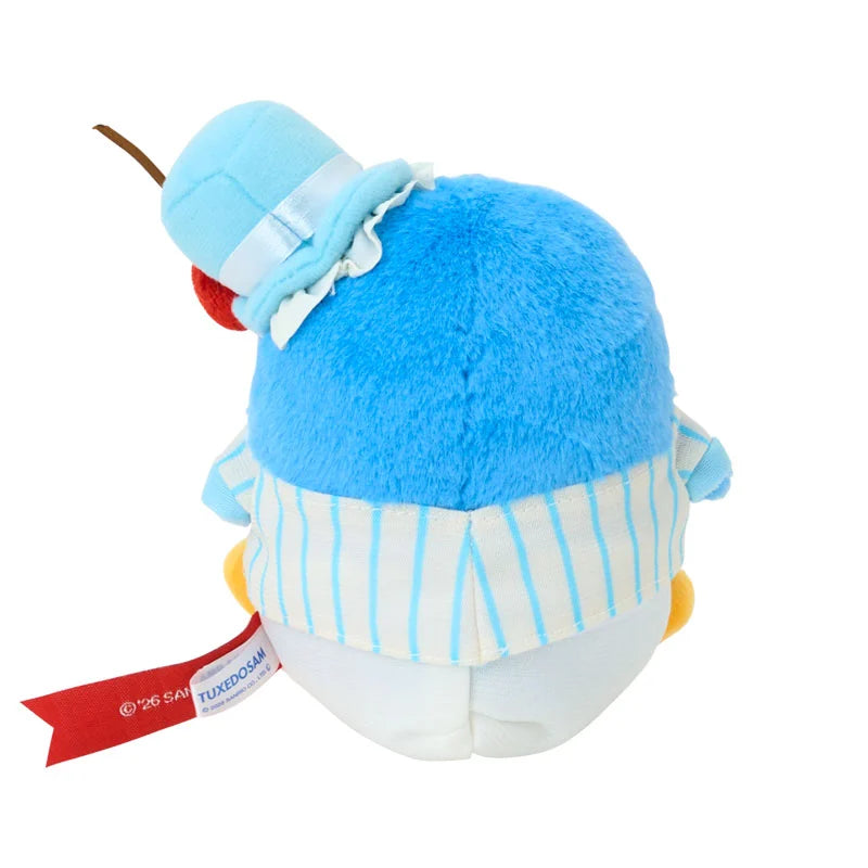 Sanrio Japan - Tuxedo Sam - Plush Keychain (Sweetcake Collection)