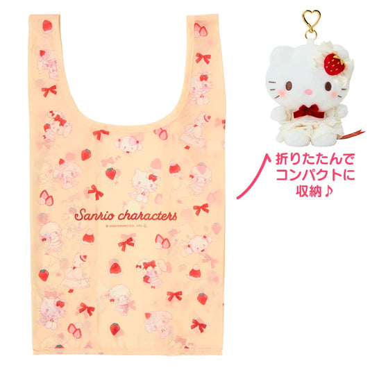 Sanrio Japan - Hello Kitty - Plush / Eco Bag  (Sweetcake Collection)