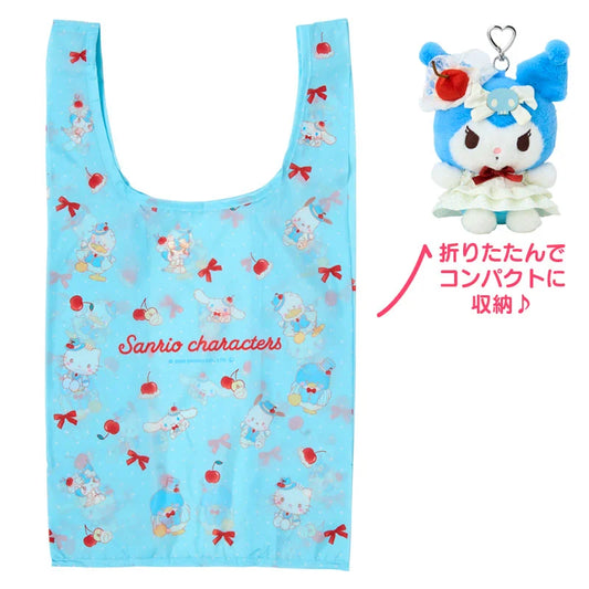 Sanrio Japan - Kuromi - Plush / Eco Bag  (Sweetcake Collection)