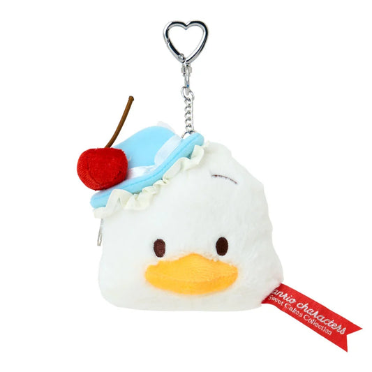 Sanrio Japan - Peckle the Duck - Pouch with carabiner  (Sweetcake Collection)