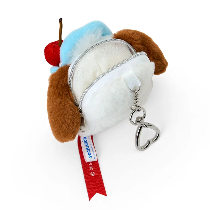 Sanrio Japan - Pochacco - Pouch with carabiner  (Sweetcake Collection)
