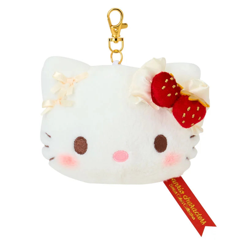 Sanrio Japan - Hello Kitty -Face-shaped pass case (Sweetcake Collection)