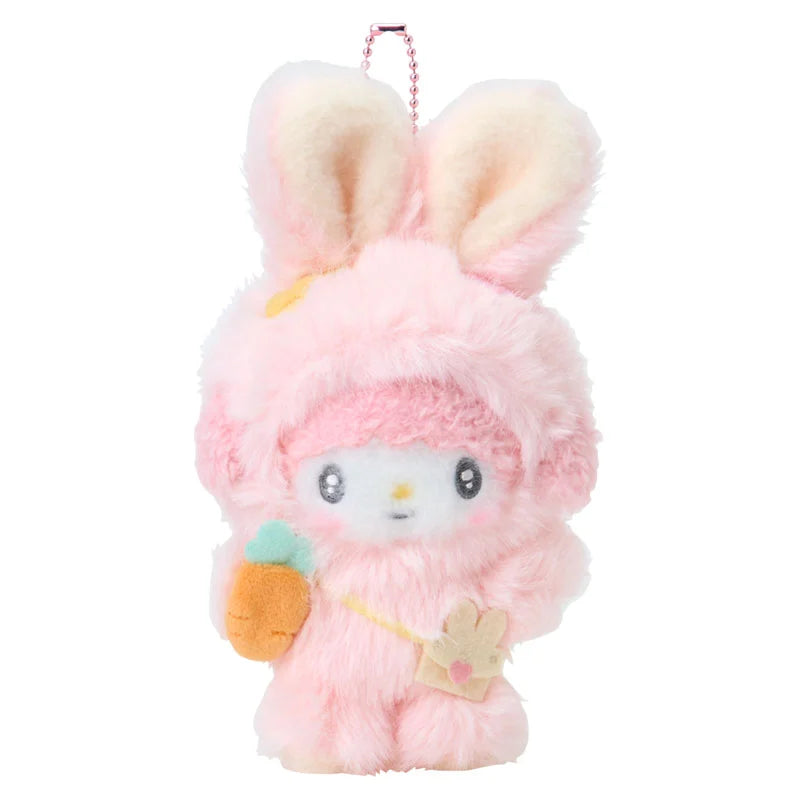 Sanrio Japan - Spring 2026 - My Sweet Piano - Plush Keychain (The Club of Fluffy-Eared Rabbits)