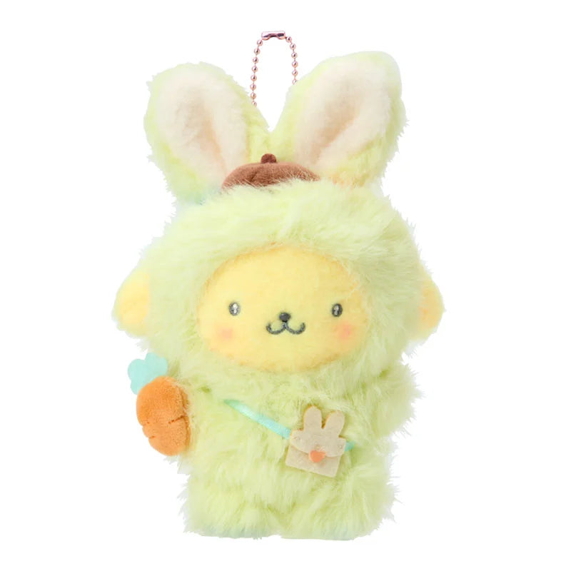 Sanrio Japan - Spring 2026 - Pompompurin - Plush Keychain (The Club of Fluffy-Eared Rabbits)