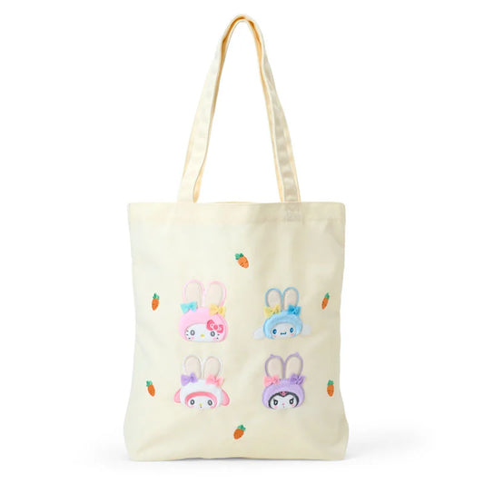 Sanrio Japan - Sanrio Characters - Tote bag (Puffy-eared bunny club)