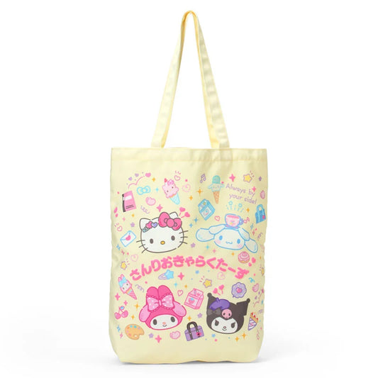 Sanrio Japan - Sanrio Characters - Tote bag (Sanrio School Collection)