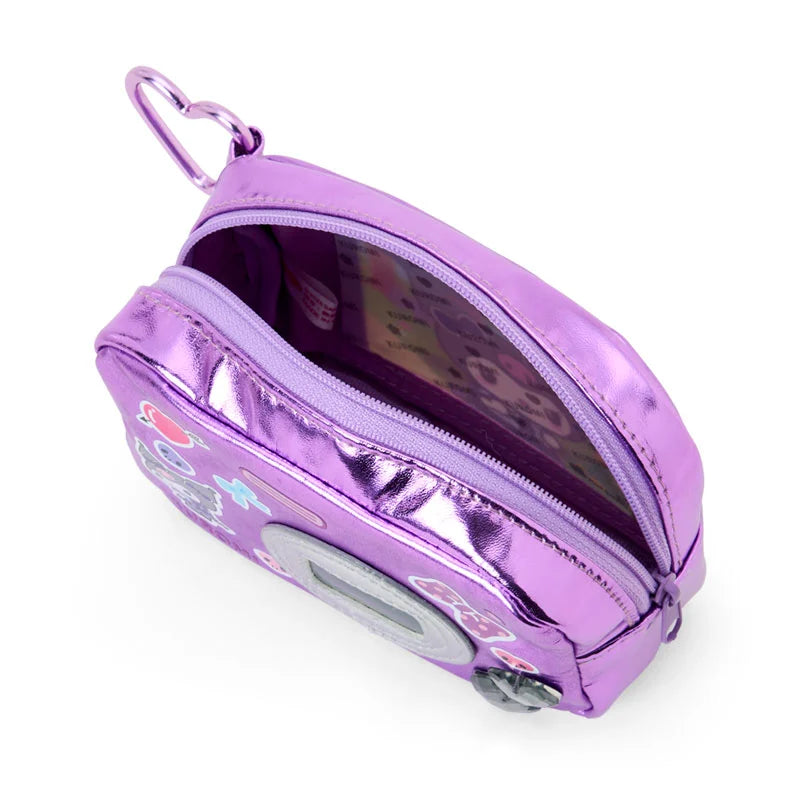 Sanrio Japan - Kuromi - Camera-style Pouch (Sanrio Academy Sparkling Journey)
