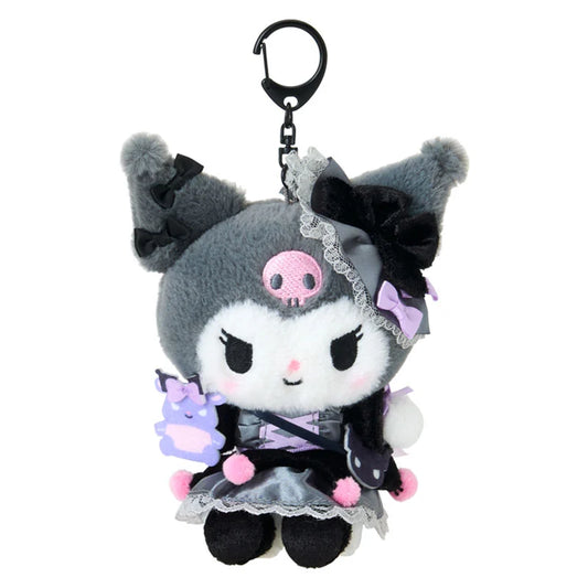 Sanrio Japan - Kuromi Plush Keychain (Character Grand Prix 4th Edition: Sanrio Coordinate Collection)