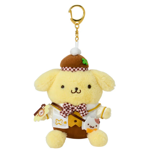 Sanrio Japan - Pompompurin Plush Keychain (Character Grand Prix 4th Edition: Sanrio Coordinate Collection)