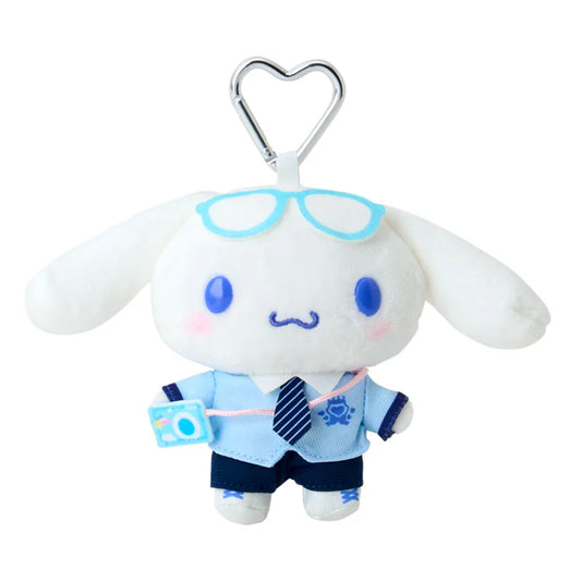 Sanrio Japan - Cinnamoroll - School Girl Plush Keychain (Sanrio Academy Sparkling Journey)