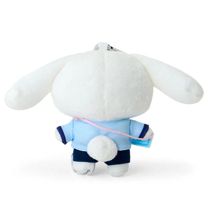 Sanrio Japan - Cinnamoroll - School Girl Plush Keychain (Sanrio Academy Sparkling Journey)