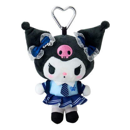 Sanrio Japan - Kuromi - School Girl Plush Keychain (Sanrio Academy Sparkling Journey)