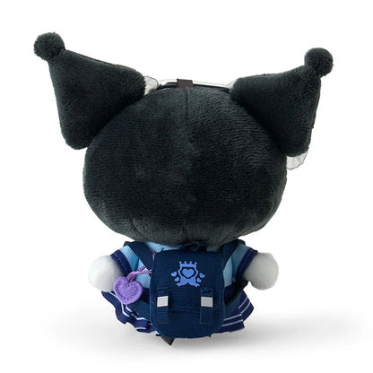 Sanrio Japan - Kuromi - School Girl Plush Keychain (Sanrio Academy Sparkling Journey)