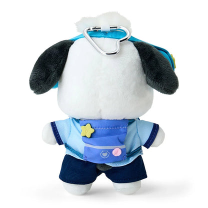 Sanrio Japan - Pochacco - School Girl Plush Keychain (Sanrio Academy Sparkling Journey)