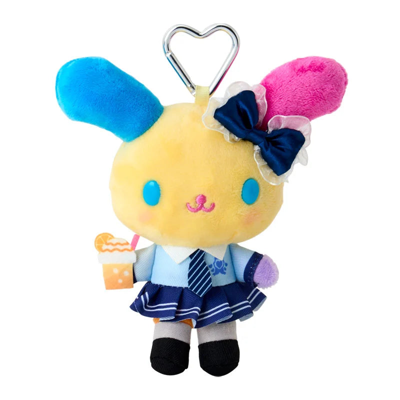 Sanrio Japan - Usahana - School Girl Plush Keychain (Sanrio Academy Sparkling Journey)