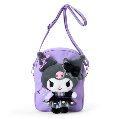 Sanrio Japan - Kuromi - Character-Shaped Appliqué Shoulder Bag (Character Grand Prix 4th Edition Sanrio Coordinate Collection)