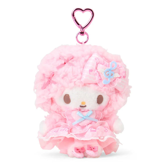 Sanrio Japan - My Sweet Piano - Plush Keychain (Piano-chan's dressed-up piano recital)