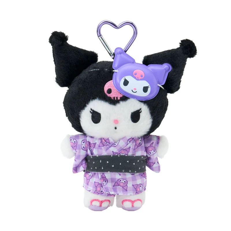 Sanrio Japan - Kuromi - Plush Keychain (Character Kira Festival!)
