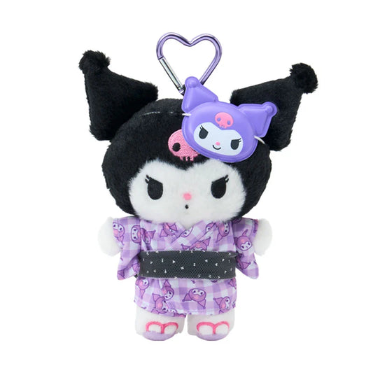 Sanrio Japan - Kuromi - Plush Keychain (Character Kira Festival!)