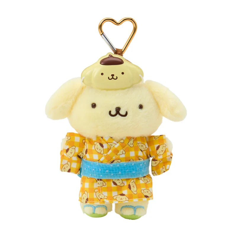 Sanrio Japan - Pompompurin - Plush Keychain (Character Kira Festival!)