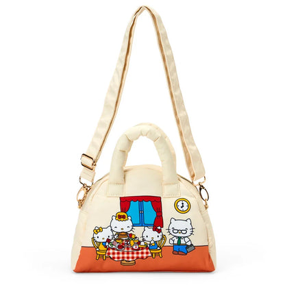 Sanrio Japan - Hello Kitty - Puff Boston Bag (Cream)