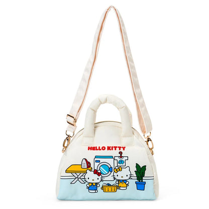 Sanrio Japan - Hello Kitty - Puff Boston Bag (White)