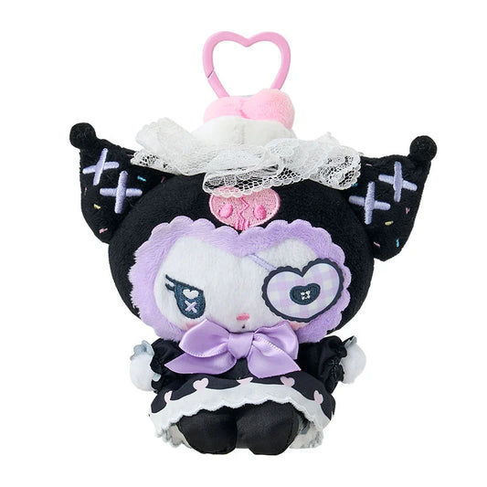 Sanrio Japan - Kuromi Plush Keychain (Dreamy Sweets Ghost House)