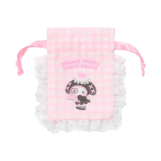 Sanrio Japan - My Melody Mini Drawstring Bag - (Dreamy Sweets Ghost House)