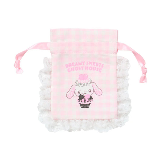 Sanrio Japan - Sugarbunnies Mini Drawstring Bag - (Dreamy Sweets Ghost House)