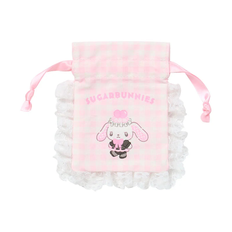 Sanrio Japan - Sugarbunnies Mini Drawstring Bag - (Dreamy Sweets Ghost House)
