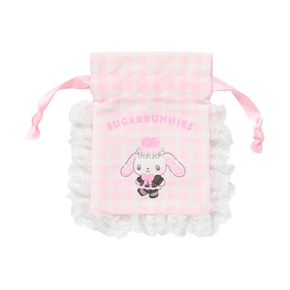 Sanrio Japan - Sugarbunnies Mini Drawstring Bag - (Dreamy Sweets Ghost House)